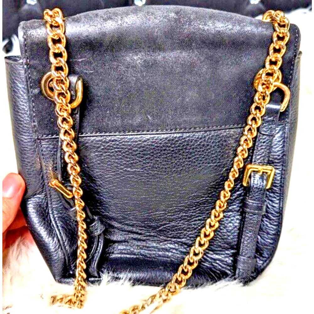 Thacker Adele Convertible Black Leather Suede Bac… - image 3